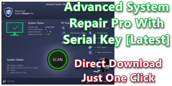 advanced system repair pro premium licence key